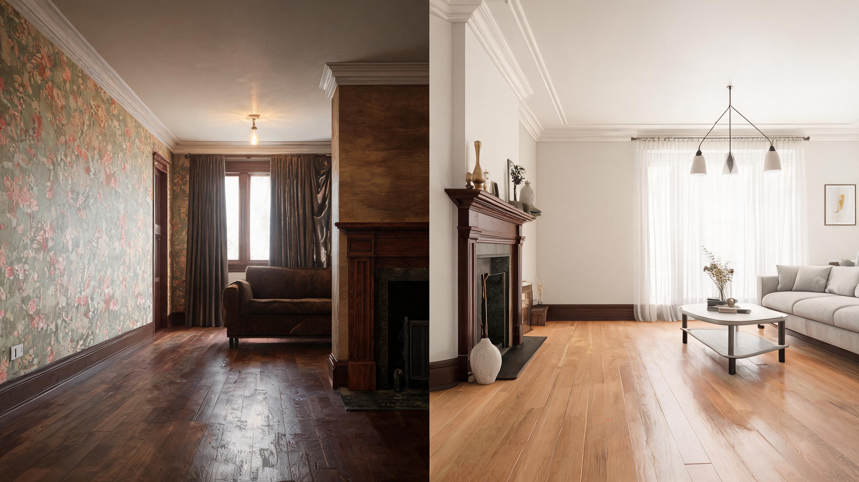 Historic Home Renovation Render to Video
